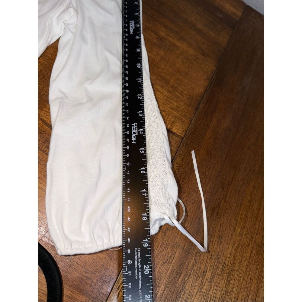 Lauren Ralph Lauren Cotton Crochet Sleepwear - Picture 6 of 6